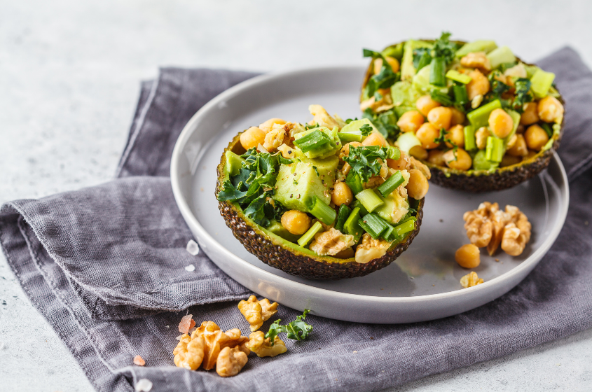 Avocado and nuts