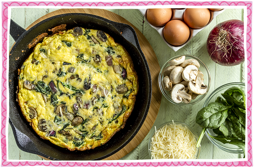 Sweet Potato and Mushroom Frittata The 11 Diet
