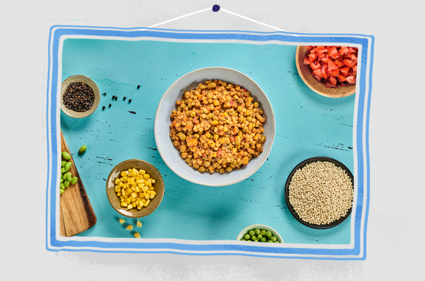 Giant Couscous Bean & Tomato Salad | The 1:1 Diet